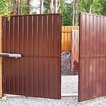 Ремонт распашных ворот